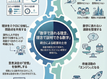 歯科医院経営を加速させる定量化と定性化の両論