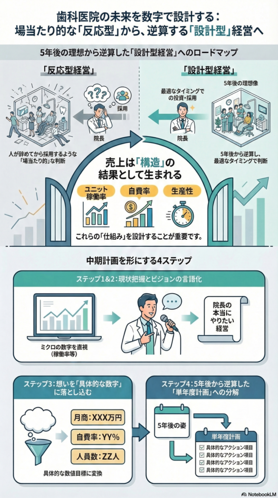 歯科医院未来を数字で設計する