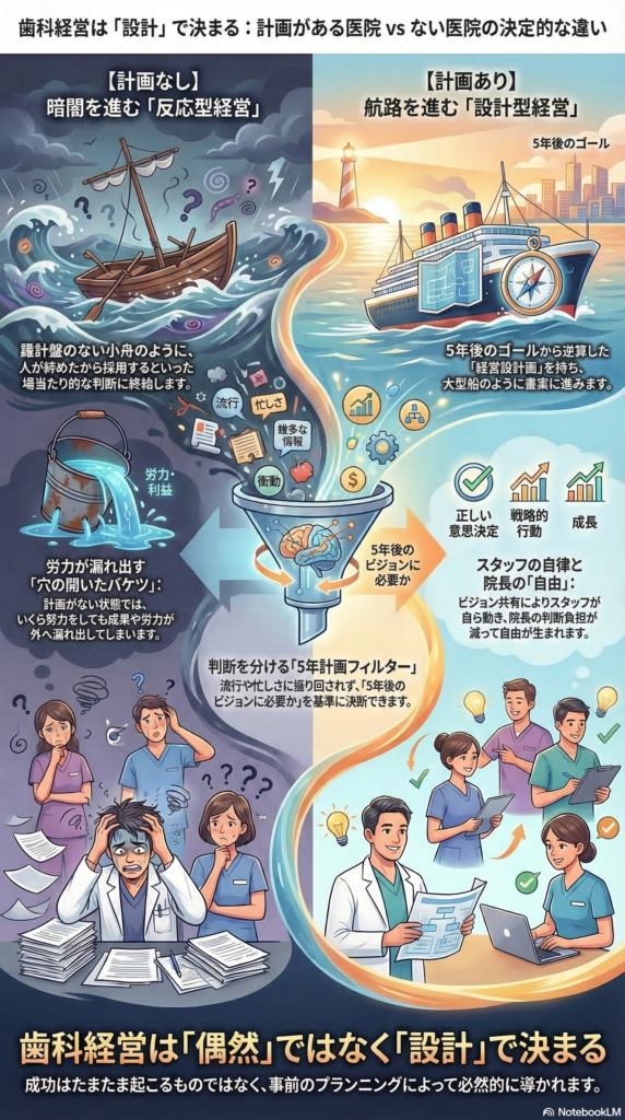 歯科経営は設計で決まる